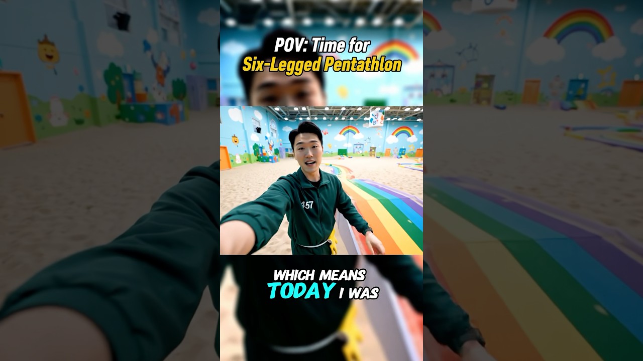 Сможете ли вы выжить в шестиногом пятиборье на турнире Squid Game?