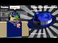 So I Traded my MIDNIGHT BLUE SPARKLE TIME FEDORA on Roblox...
