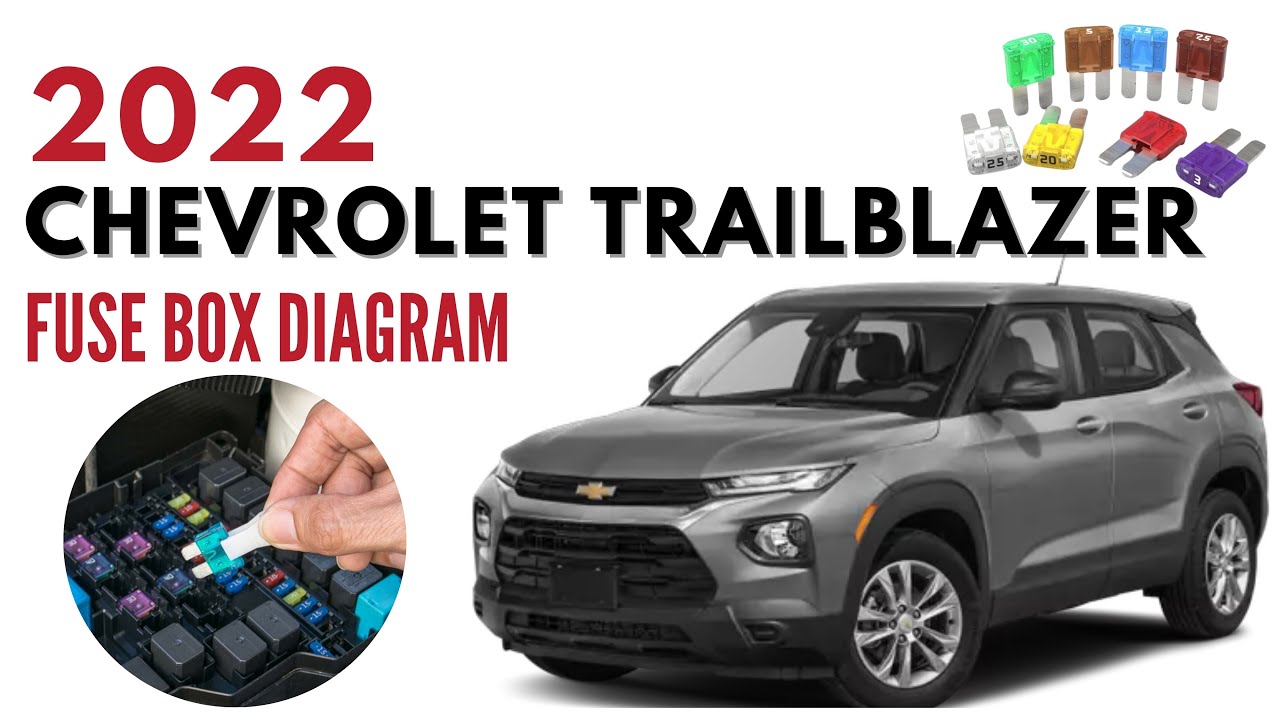 Схема и расположение блока предохранителей Chevrolet Trailblazer (2020–2022 гг.) Руководство поль...