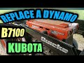 How to replace a Dynamo on a kubota.