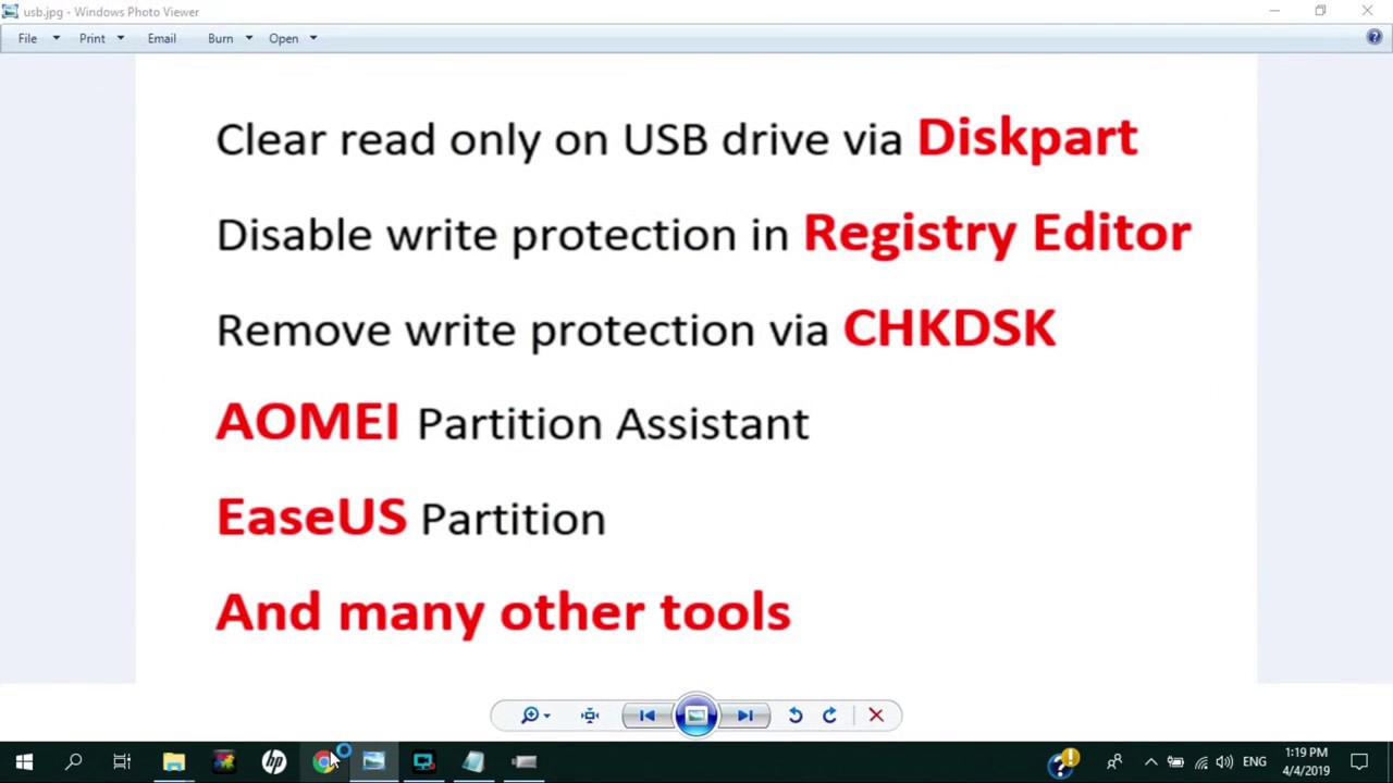 How to format a write protected usb flash drive YouTube