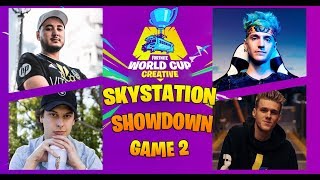 Fortnite Worldcup Creative Finals- SkyStation ShowDown - Game 2