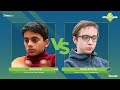 GM Sarin vs GM Smirnov | Junior Speed Chess Championship