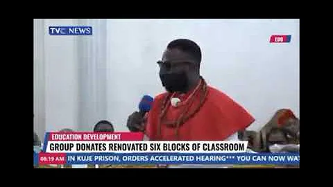NBM OF AFRICA RENOVATED SIX BLOCKS OF CLASS ROOM AS OBA OF BENIN REACTS