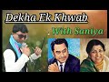 Sraj dekha ek khwab to ye silsile live duet song with saniya present by srajsinger