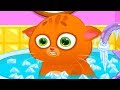 КОТЕНОК БУБУ в САЛОНЕ КРАСОТЫ #123 Кот принимает горячую и холодную ванну. Мультик про котов