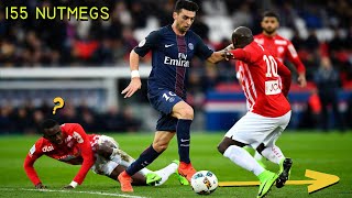 +150 INSANE Nutmegs by Javier Pastore • The Panna KING! Show de Caños l HD