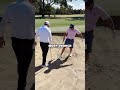 Phil gives Bryson a bunker lesson 👀 #livgolf #shorts