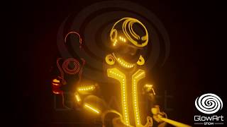 Light Drum Show - Neon LED Drummers promo