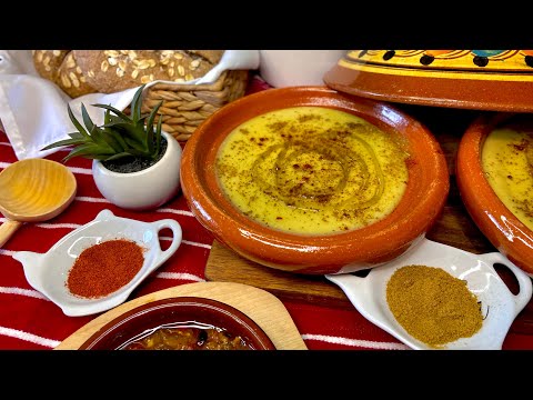 Purée de pois cassés à la Marocaine البيصار على الطريقة الشمالية