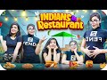 Indian girls in restaurant  deep kaur