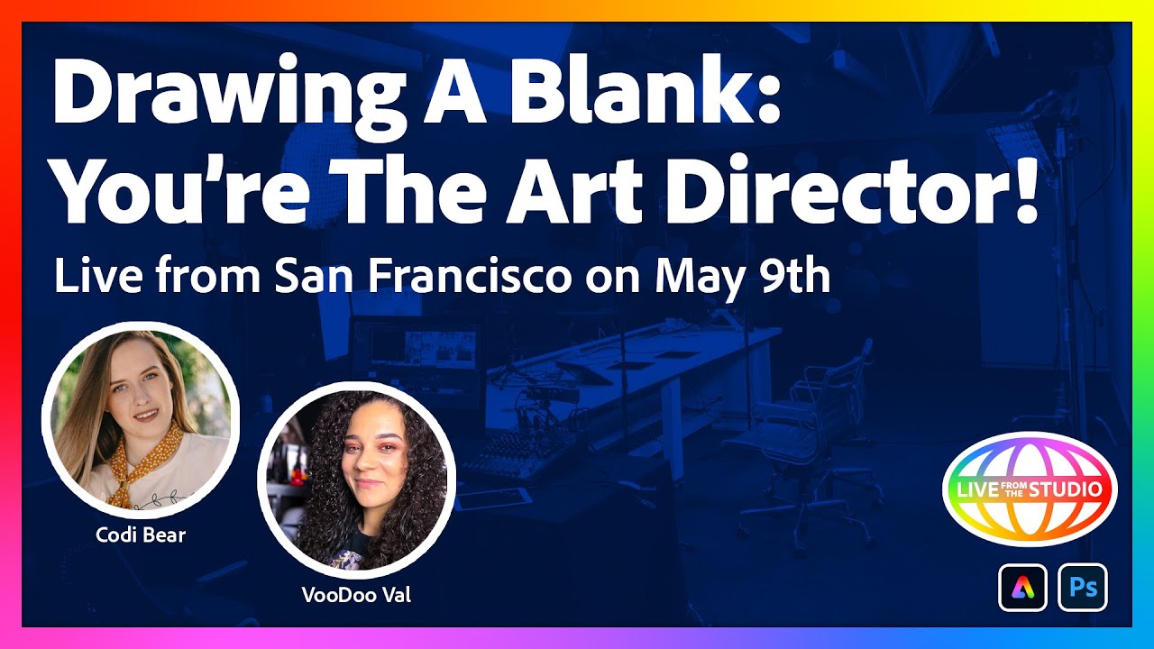 Drawing A Blank – Live Illustration From San Francisco on May 9th