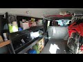 【ハイエース棚作成DIY】トランポ、バイクを積んだまま車中泊