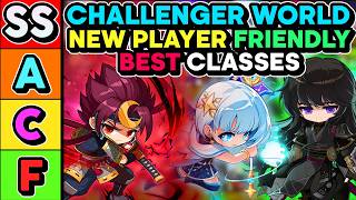 Best NEW PLAYER Classes For MapleStory Challenger World Tier List