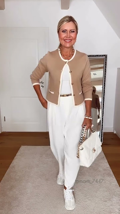 Fashion Tips for Older Women 👗👠💄#50sfashion #fashiontrends #ootd #fashionstyle #fashion