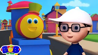 Wheels On The Train, Nursery Rhyme, Kids Songs And Cartoon Videos by Bob The Train