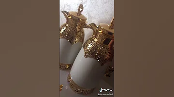 كراء الأواني الفخمة للقهوة و الحفلات جد جد أنيقة خطوبة تعيينة عقيقة جيجل 