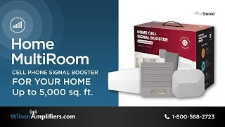 weBoost Home MultiRoom: Next Generation Cell Booster for Home (2020 Edition)