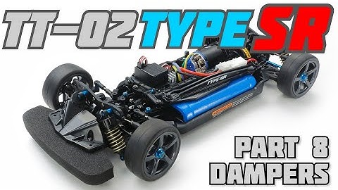 How to Assemble Dampers on Tamiya TT-02 Type SR Chassis Kit