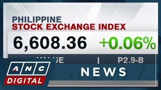 PSEi closes flat at 6,608 | ANC