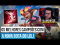 Melhores campeões com as GREVAS VORAZES (RAWR)