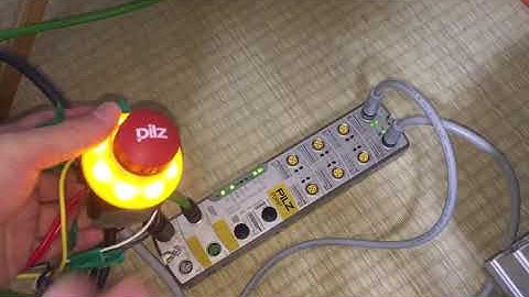 Pilz.PDP67 PN 6FDI 6FDIO 2FDOTP ESTOP Operation