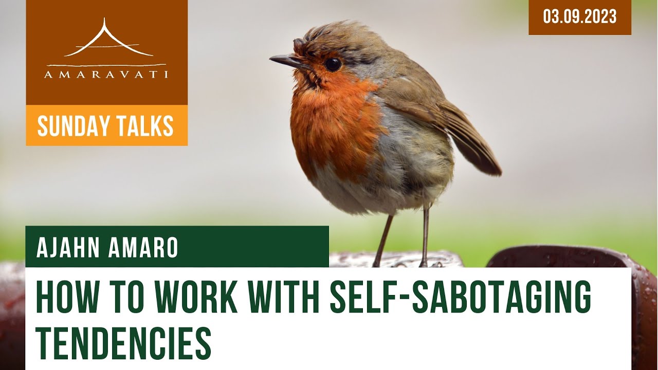 How To Work With Self-Sabotaging Tendencies | Ajahn Amaro | 03.09.2023
