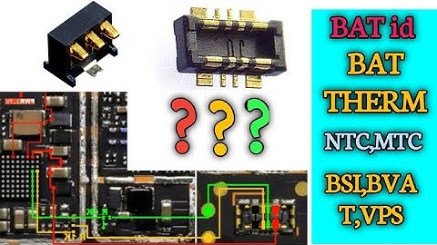 Battery connector Details, iD,NTC.VBAT.GNS, Therm, BSI, ETC@nrtakeitmakeitnew