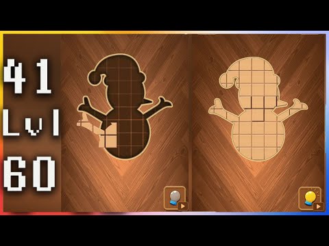 Jigsaw Wood Block Puzzle - Gameplay Walkthrough - Levels 41-60