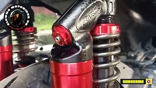 AEROX 155 V2 UNBOXING AND INSTALLING RCB VD SERIES REAR SHOCK SUSPENSION | FULLY ADJUSTABLE | DIY