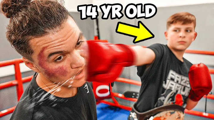 Elite Boxer Pretends To Be Noob Vs Jarvis (14 Year...