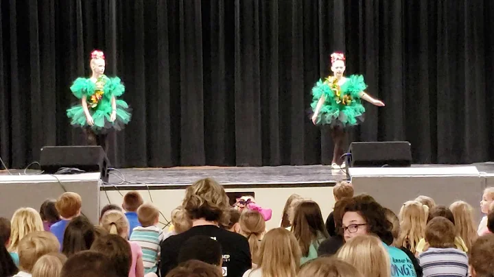 My girls got the Opening Act at their school's Tal...