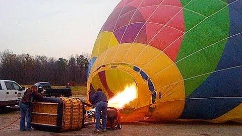 Tucson Hot Air Balloon - Preparation, Take Off and Flight - DayDayNews