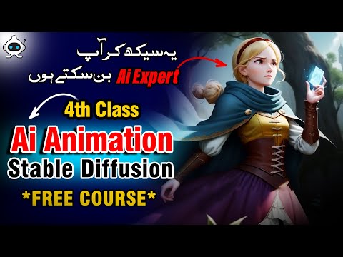 Deforum Stable Diffusion Ai Animation Tutorial Hindi = Complete Guide For Begginers = Class-4