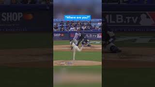 We had the same question  #mlb #baseball #dodgers