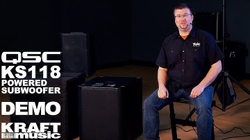 QSC KS118 Powered Subwoofer - Overview