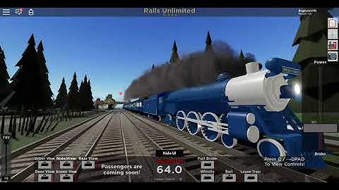 The Blue Comet [Rails Unlimited]