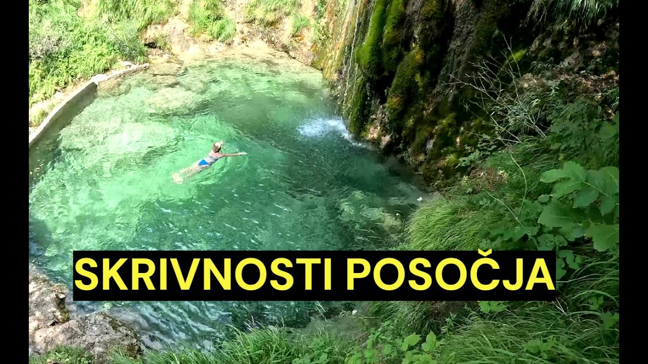 Plavanje v kristalnem tolmunu skritih slapov Posočja/s Kurukulo čez Tolminko