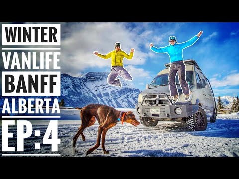 Ep 4: Winter Vanlife is More Than Skiing Powder - Banff | Adventure in a Backpack