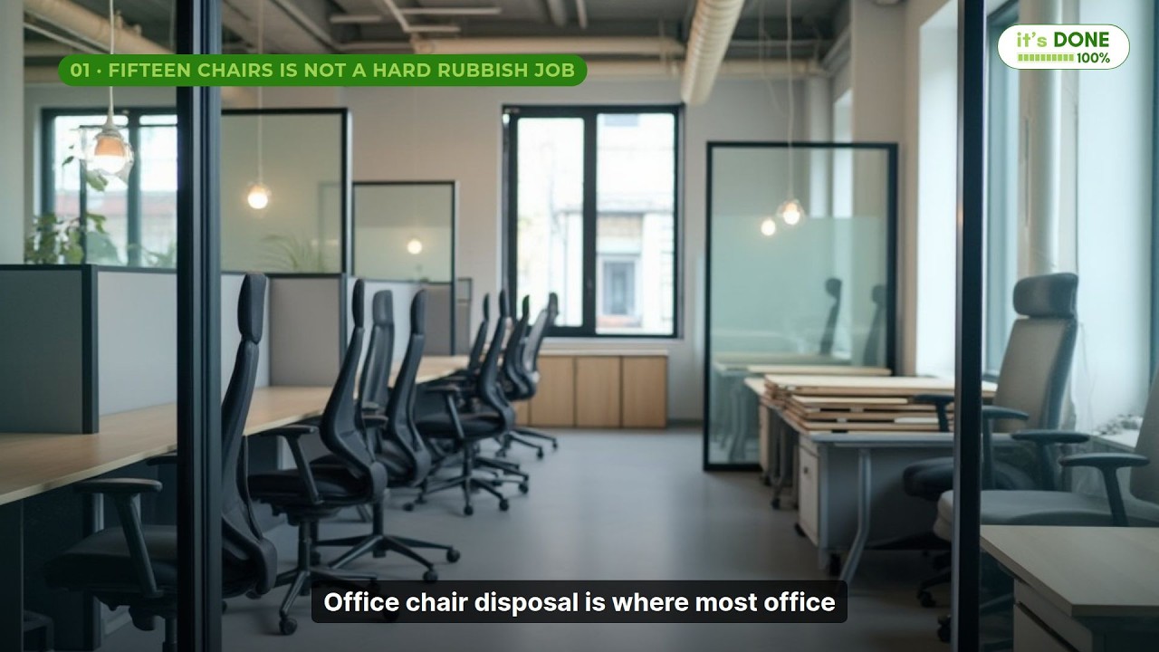 Never Dump 15 Office Chairs at a Melbourne Kerb: Here Is Why
