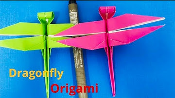 Cách Gấp Con Chuồn Chuồn Giấy Đơn Giản # The easiest to Fold a Dragonfly # SkyOrigami TV