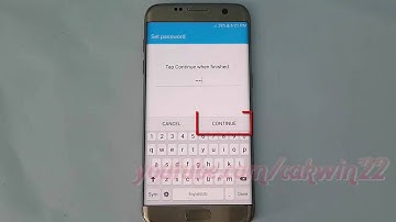 Samsung Galaxy S7 Edge : How to Change Screen Lock Type as Password (Android Marshmallow)