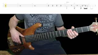 Madonna - Like A Prayer Bass Cover with Playalong Tabs in Video