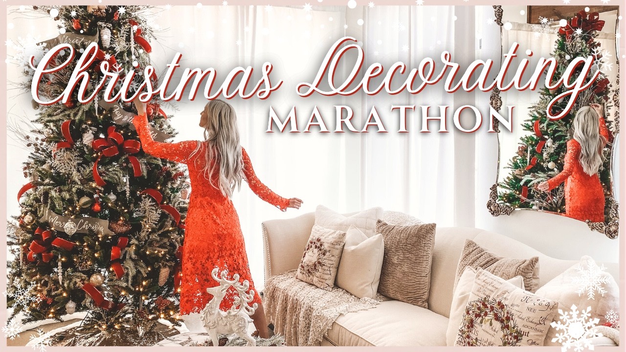 🎄 Magical CHRISTMAS Decorating Marathon | 3+ Hours of Christmas Ideas & Christmas Music 2024