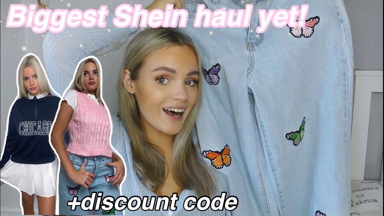 BIGGEST SHEIN HAUL! SHEIN TRY ON HAUL + DISCOUNT CODE! YouTube