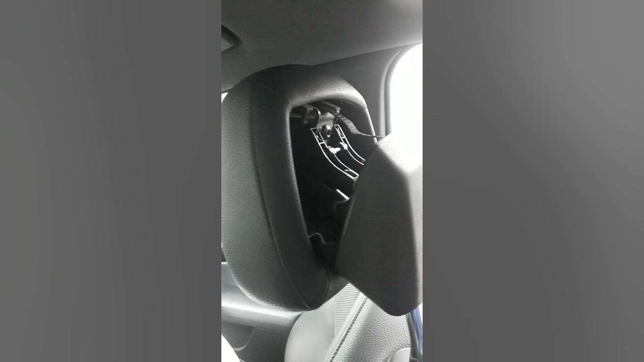 Как снят подголовник Neck-Pro Mercedes-Benz W204 - YouTube