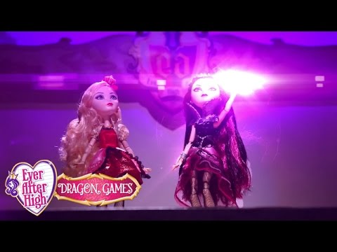 Stop Motion Ever After High On Set | Dragon Games | Ever After High