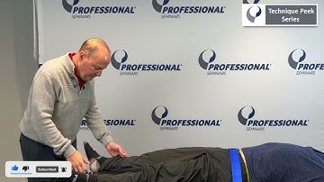 How to Perform Long Axis Hip Joint Distraction  |  Technique Peek Series