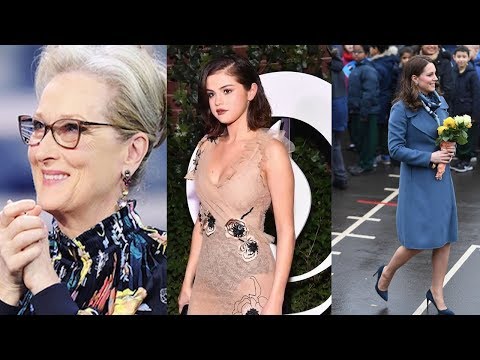 უცხოური: მერილ სტრიპი სერიალში,  „ალადინის საუნდტრეკი“,  ორსული ქეით მიდლტონი საქველმოქმედო საღამოზე