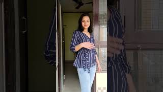 try this top  || Anshika vijay #shorts #shortsvideo #myntra #fashionblogger